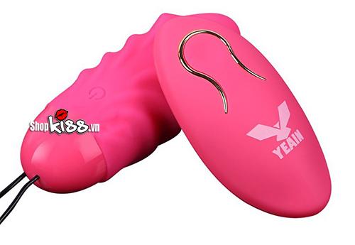 Trứng rung Yeain Sakura EG06A màu hồng với nhiều chế độ rung mạnh mẽ kích thích âm đạo