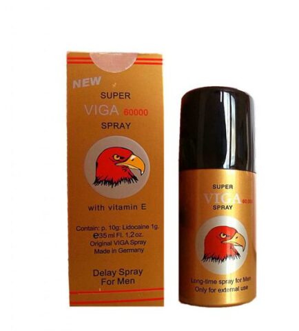 Cận cảnh chai xịt Viga 60000 giúp kéo dài thời gian quan hệ cho nam giới