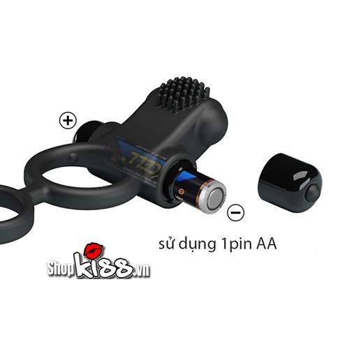 Vòng rung hậu môn DC72B sử dụng một pin AA tiện lợi