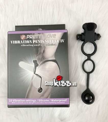 Vòng rung hậu môn DC72B - giải pháp 2 trong 1 cho khoái cảm đỉnh cao