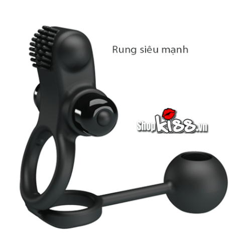Hiệu ứng rung mạnh mẽ của vòng rung hậu môn DC72B kích thích đa điểm
