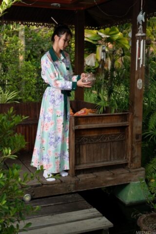 24548184_003_4de9 Adorable Asian teen Mayuko exposes her lovely big ass and hot pussy outdoors