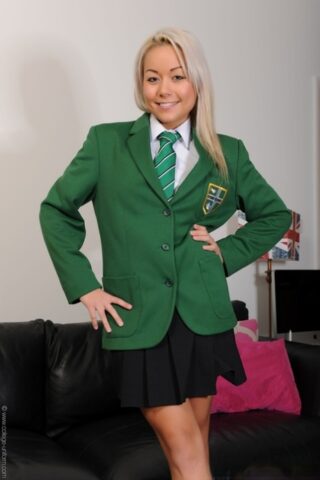 33619302_003_e940 College Uniform featuring Lily XXX Photos