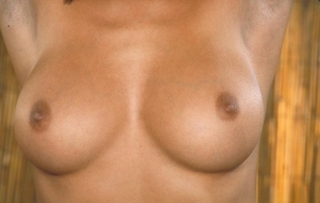 34546595_022_b144 Pretty eyes babe Kyla Cole flaunts her firm juggs and hot ass in a solo