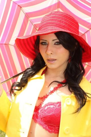 67287719_003_ffdd Hot German teen Madison Ivy strips down naked while holding umbrella outdoors