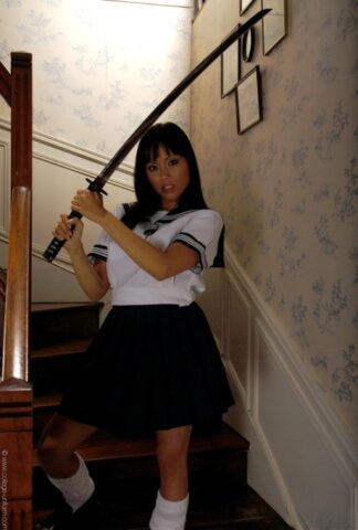 96010705_020_3c8c College Uniform performed by Lily Nude Porn Pics