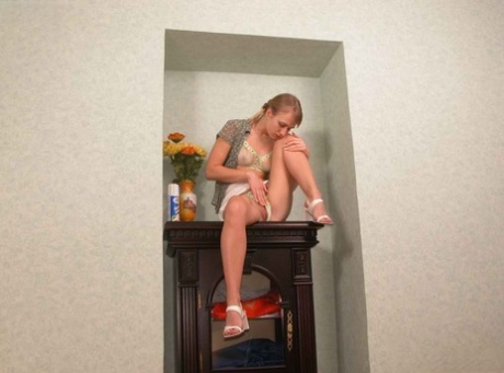 71111846_012_5cd4 Naughty European housewife Duran creams her pussy in arousing food play solo