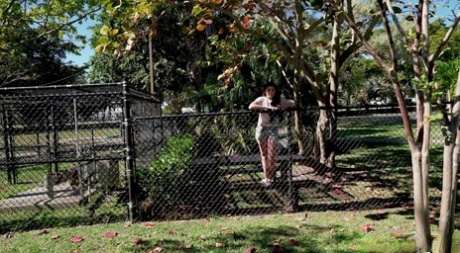 71615567_081_645d Brunette hitchhiker Kourtney Kai has hardcore sex with a hung stud in his car