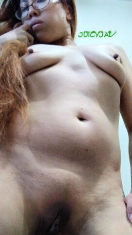 78117606_014_4300 Chubby Asian girl Jasmine Jade gets naked while wearing her glasses