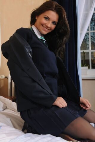 88235363_033_7718 College Uniform featuring Daisy Nude Pics